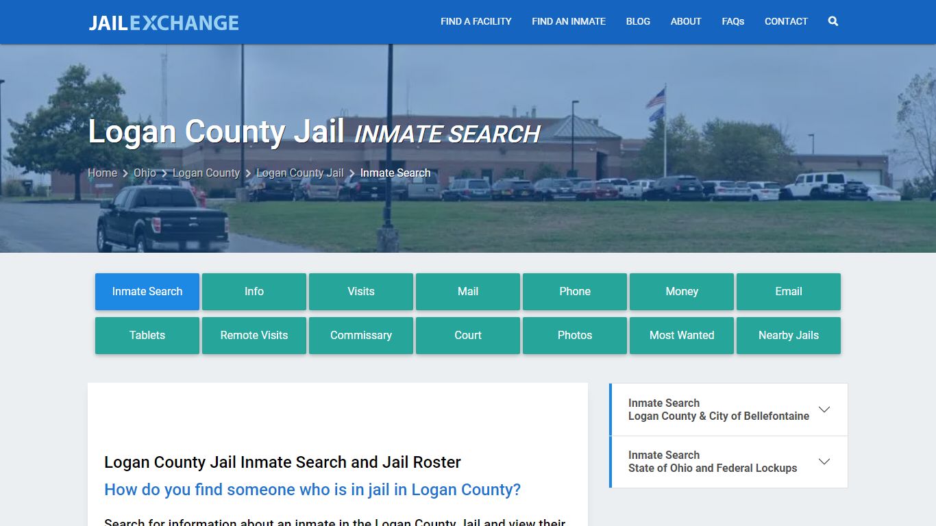 Inmate Search: Roster & Mugshots - Logan County Jail, OH